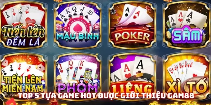 Giới Thiệu Gam88 - Hành Trình Xây Dựng Thương Hiệu Giải Trí Đỉnh Cao 3 Điểm qua các tựa game siêu đình đám được giới thiệu tại Gam88