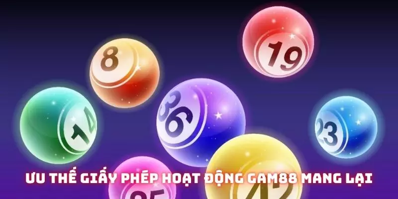 Giấy Phép Hoạt Động Gam88 - Khám Phá Lợi Ích Và Tầm Quan Trọng 2 Đón đọc các ưu thế siêu việt mà giấy phép mang lại