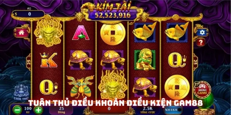 Điều Khoản Điều Kiện Gam88 - Cam Kết Tạo Ra Sân Chơi Đáng Tin Cậy 2 Tuân thủ nội dung có tại điều khoản chơi game không rủi ro