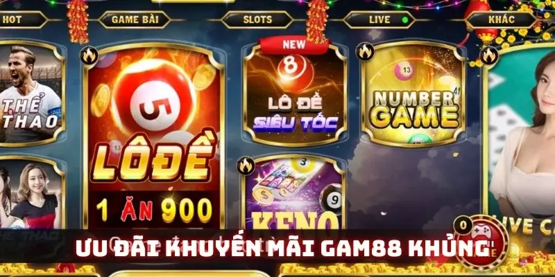 Khuyến Mãi Gam88 - Khám Phá Những Ưu Đãi Độc Đáo Dành Cho Bạn 4 Ưu đãi cực khủng dành riêng cho người chơi tham gia